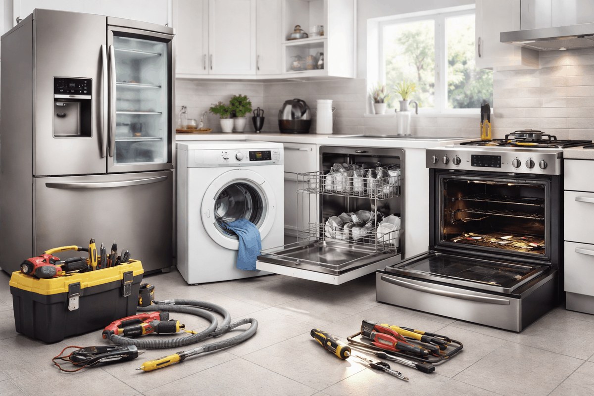 Major appliances repaired by RayFix